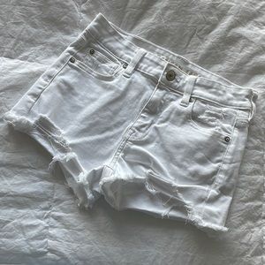 American Eagle White Shorts